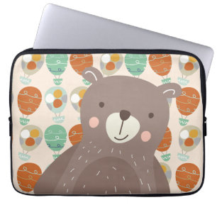 Capa Para Notebook Balões de ar quente Whimsic