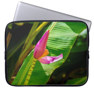 Capa Para Notebook Banana Flower, Limahuli Gardens, Kauai Wetcase