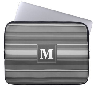 Capa Para Notebook Banda cinza monográfica