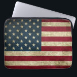 Capa Para Notebook Bandeira Americana<br><div class="desc">Grunge American Flag design.Presente perfeito para casa,  escritório ou decoração.</div>