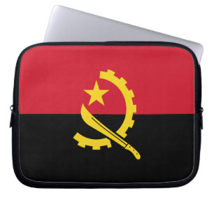 Capa Para Notebook Bandeira Angolana Patriótica