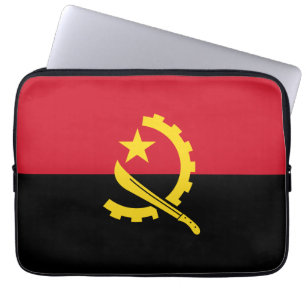 Capa Para Notebook Bandeira Angolana Patriótica