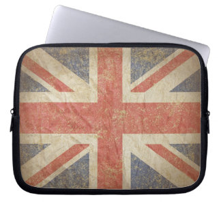 Capa Para Notebook Bandeira britânica afligida