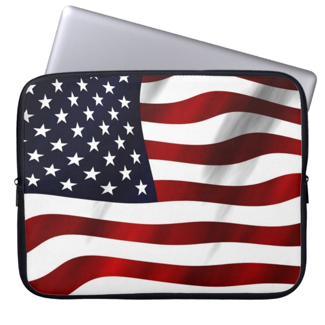 CAPA PARA NOTEBOOK BANDEIRA CLÁSSICA DOS ESTADOS UNIDOS DA AMÉRICA (Frente)
