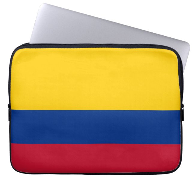 Capa Para Notebook bandeira colombiana (Frente)