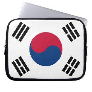 Capa Para Notebook Bandeira coreana sul