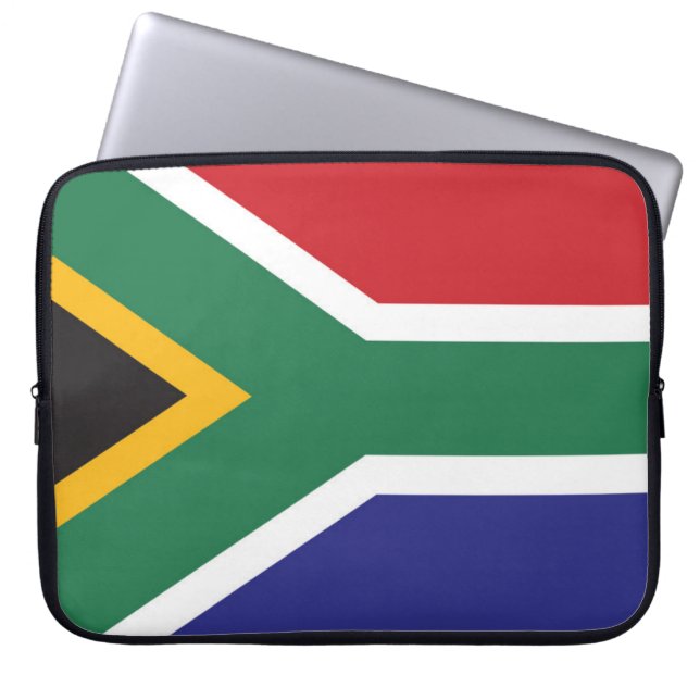 Capa Para Notebook Bandeira da África do Sul (Frente)
