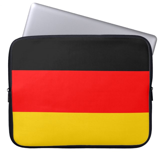 Capa Para Notebook Bandeira da Alemanha (Frente)
