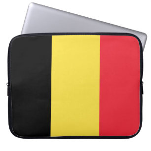 Capa Para Notebook Bandeira da Bélgica