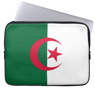 Capa Para Notebook Bandeira da Bolsa de laptop da Argélia