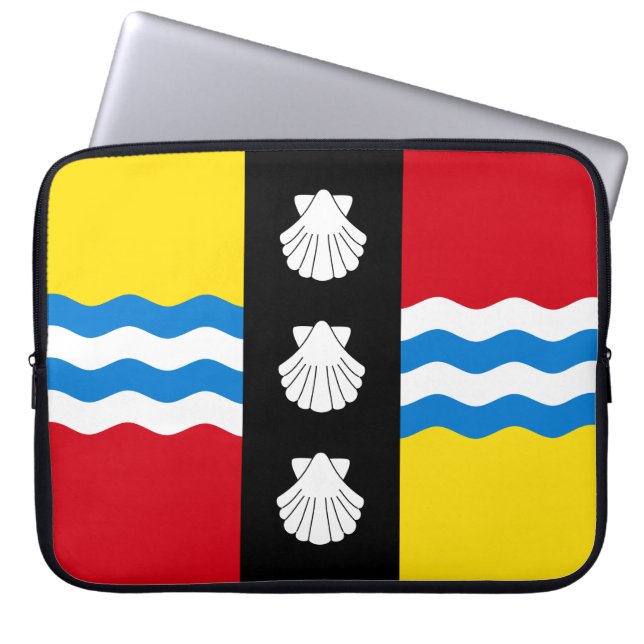 Capa Para Notebook Bandeira da Bolsa de laptop de Bedfordshire (Frente)