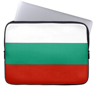 Capa Para Notebook Bandeira da Bulgária