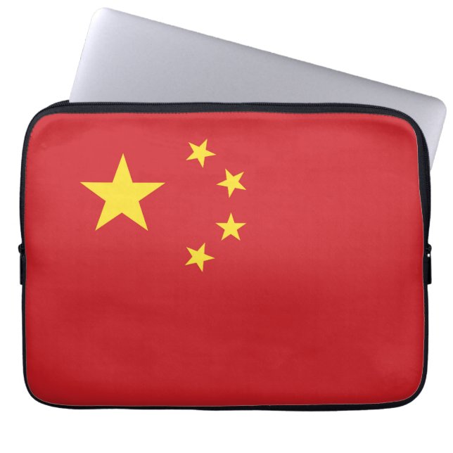 Capa Para Notebook Bandeira da China (Frente)
