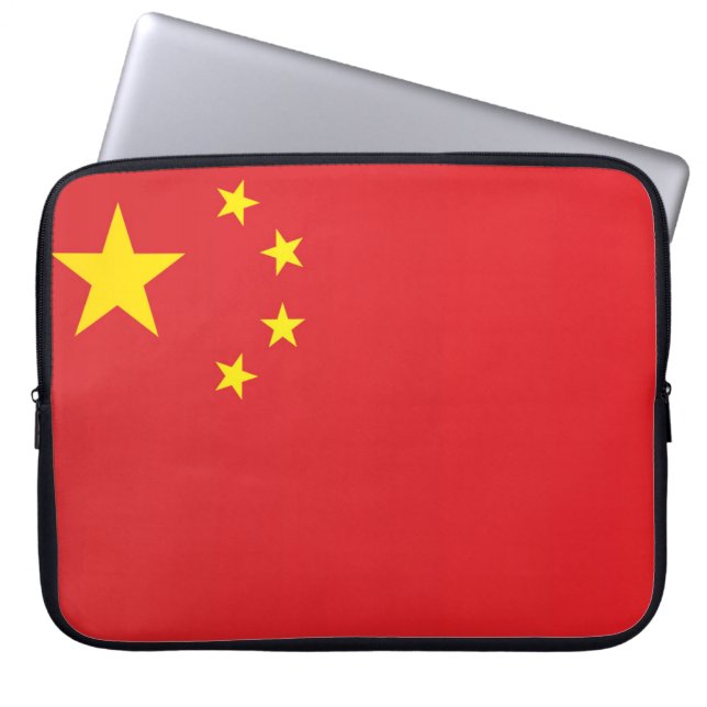 Capa Para Notebook Bandeira da China (Frente)
