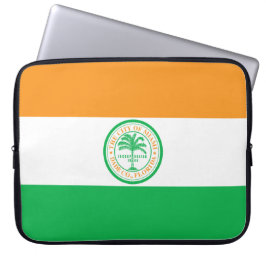 Capa Para Notebook Bandeira da cidade de Miami (Flórida)
