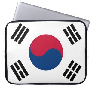 Capa Para Notebook Bandeira da Coreia do Sul