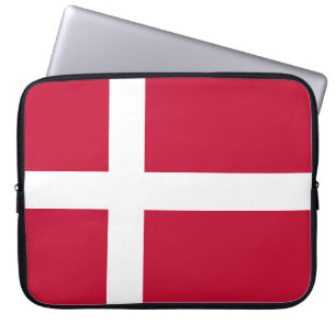 Capa Para Notebook Bandeira da Dinamarca