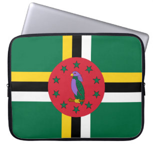 Capa Para Notebook Bandeira da Domínica