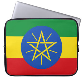Capa Para Notebook Bandeira da Etiópia