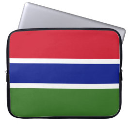 Capa Para Notebook Bandeira da Gâmbia