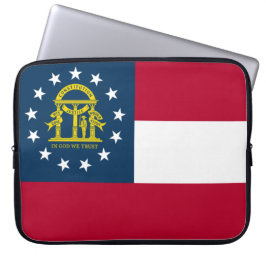 Capa Para Notebook Bandeira da Geórgia (Estado dos EUA)