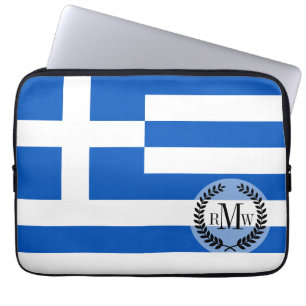 Capa Para Notebook Bandeira da Grécia