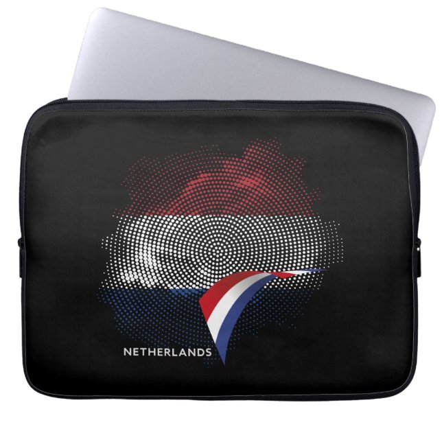 Capa Para Notebook bandeira da Holanda (Frente)