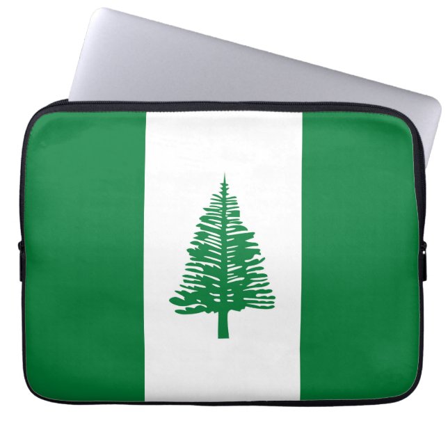 Capa Para Notebook Bandeira da Ilha Norfolk (Frente)