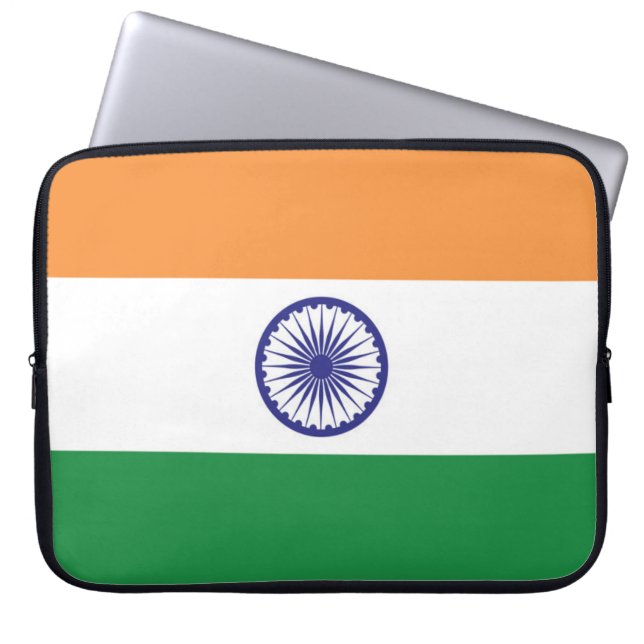 Capa Para Notebook Bandeira da Índia (Frente)