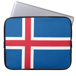 Capa Para Notebook Bandeira da Islândia