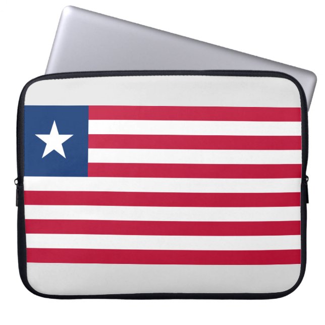 Capa Para Notebook Bandeira da Libéria (Libéria) (Frente)