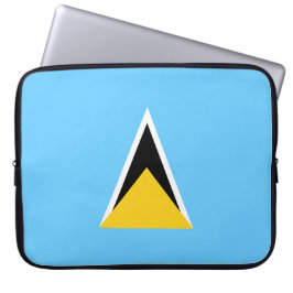 Capa Para Notebook Bandeira da Lúcia Santo (Rua Lúcia) (Caribe)