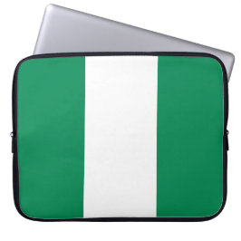 Capa Para Notebook Bandeira da Nigéria
