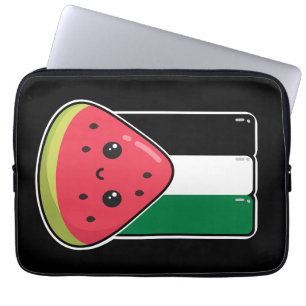 Capa Para Notebook Bandeira da Palestina Cura com Palestina Livre de
