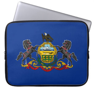 Capa Para Notebook Bandeira da Pensilvânia