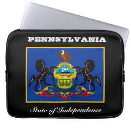 Capa Para Notebook Bandeira da Pensilvânia