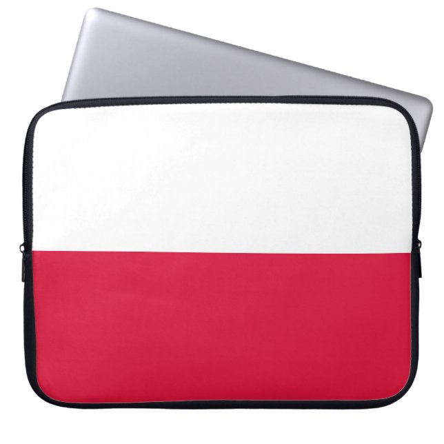 Capa Para Notebook Bandeira da Polônia (Polônia) (Frente)