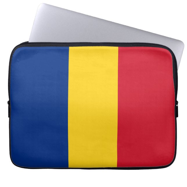 Capa Para Notebook Bandeira da Romênia (Frente)
