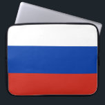 Capa Para Notebook Bandeira da Rússia<br><div class="desc">Capas de Laptop Bandeira da Rússia</div>