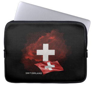 Capa Para Notebook bandeira da Suíça