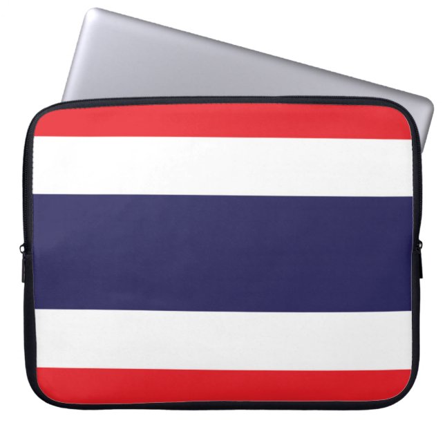 Capa Para Notebook Bandeira da Tailândia (Frente)