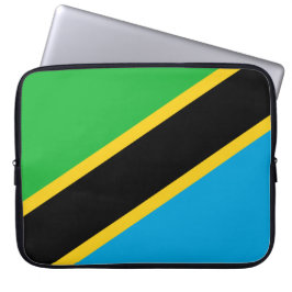 Capa Para Notebook Bandeira da Tanzânia