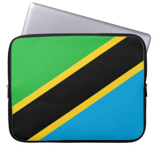 Capa Para Notebook Bandeira da Tanzânia