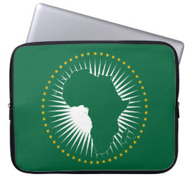 Capa Para Notebook Bandeira da União Africana (África) (Panáfrica)