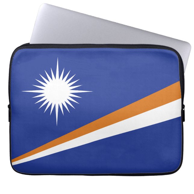 Capa Para Notebook bandeira das Ilhas Marshall (Frente)