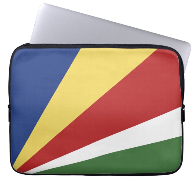 Capa Para Notebook Bandeira das Seychelles (Frente)