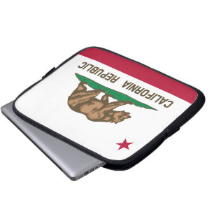 Capa Para Notebook Bandeira de Califórnia