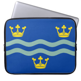 Capa Para Notebook Bandeira de Cambridgeshire (distrito do Reino Unid
