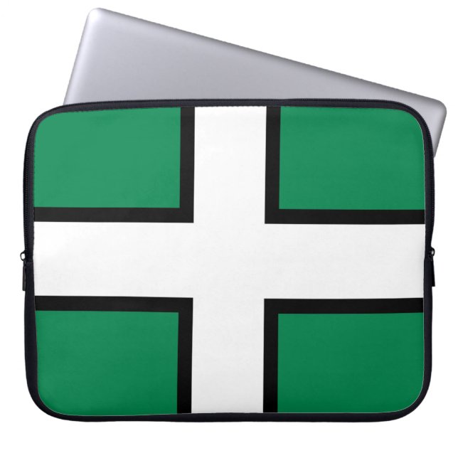 Capa Para Notebook Bandeira de Devon (condado do Reino Unido) (Frente)