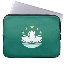 Capa Para Notebook Bandeira de Macau